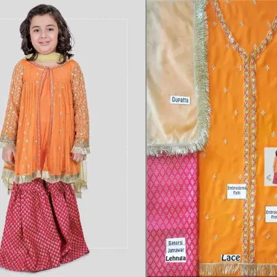 Eid dress design on sale for girl 2019