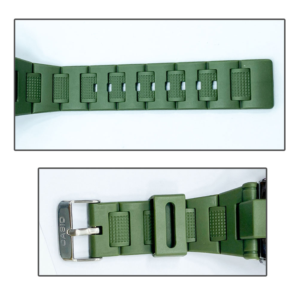 GSTW-300 Metallic Dial Dual Display Multifunctional 20BAR Water Resistant Sports Watch for Men