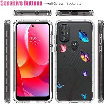 Motorola Moto G Pure Transparent Soft Shockproof Jelly Back Cover