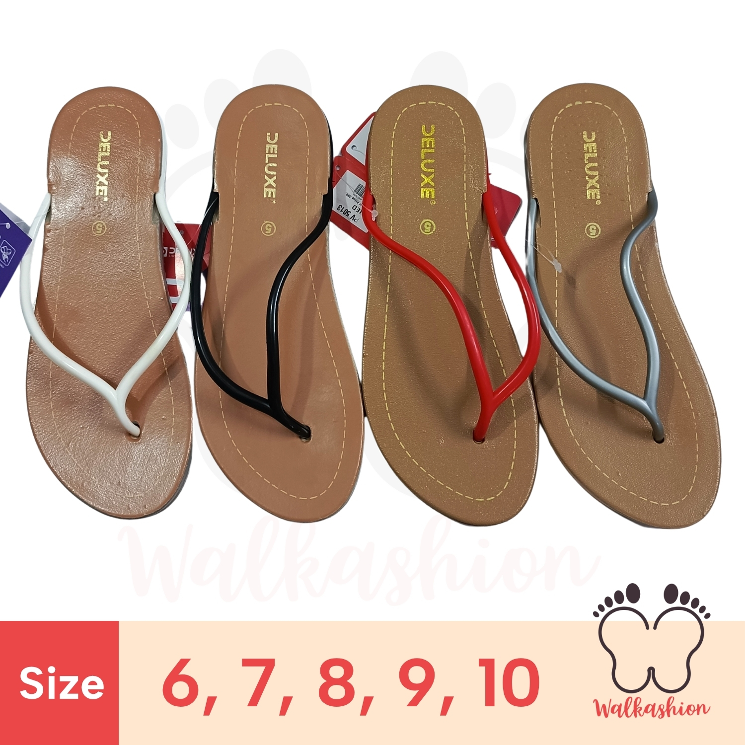 Non-Slippery V-Strap Home Slippers for Women. Flat Nylon Slippers for Ladies, Women and Girls. House Slippers for Ladies. Best for all seasons. Soft, Durable and Comfortable. Best quality in reasonable Price. Colors Black, Silver, Red and White.