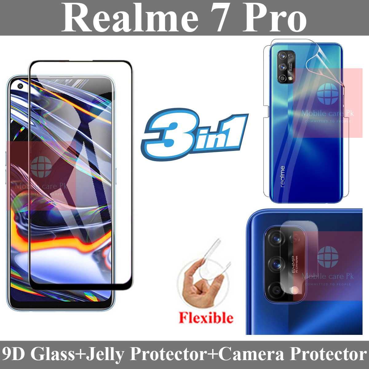 realme 7 pro full screen camera