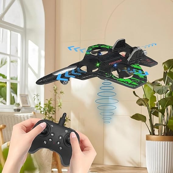 R/C Foam Combat Airplane 479-1 - 2.4GHz Remote Control Rechargeable RC Plane for Kids & Adults - Ready to Fly Toy Gift