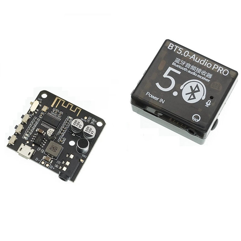 Ricevitore Audio Bluetooth 5.0 DIioee Per Auto - Decoder MP3, Con Ingresso AUX, Alimentazione USB, Modulo Amplificatore