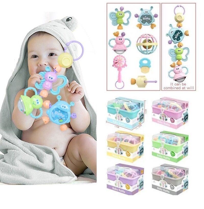 Little Baby Rattle Set For New Born Baby Toy