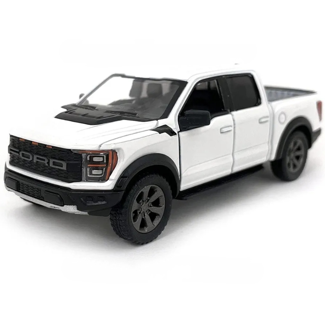 Ford Pickup Truck Double Cabin 2022 Kinsmart Diecast Model Car Scale 1/46 Multicolor
