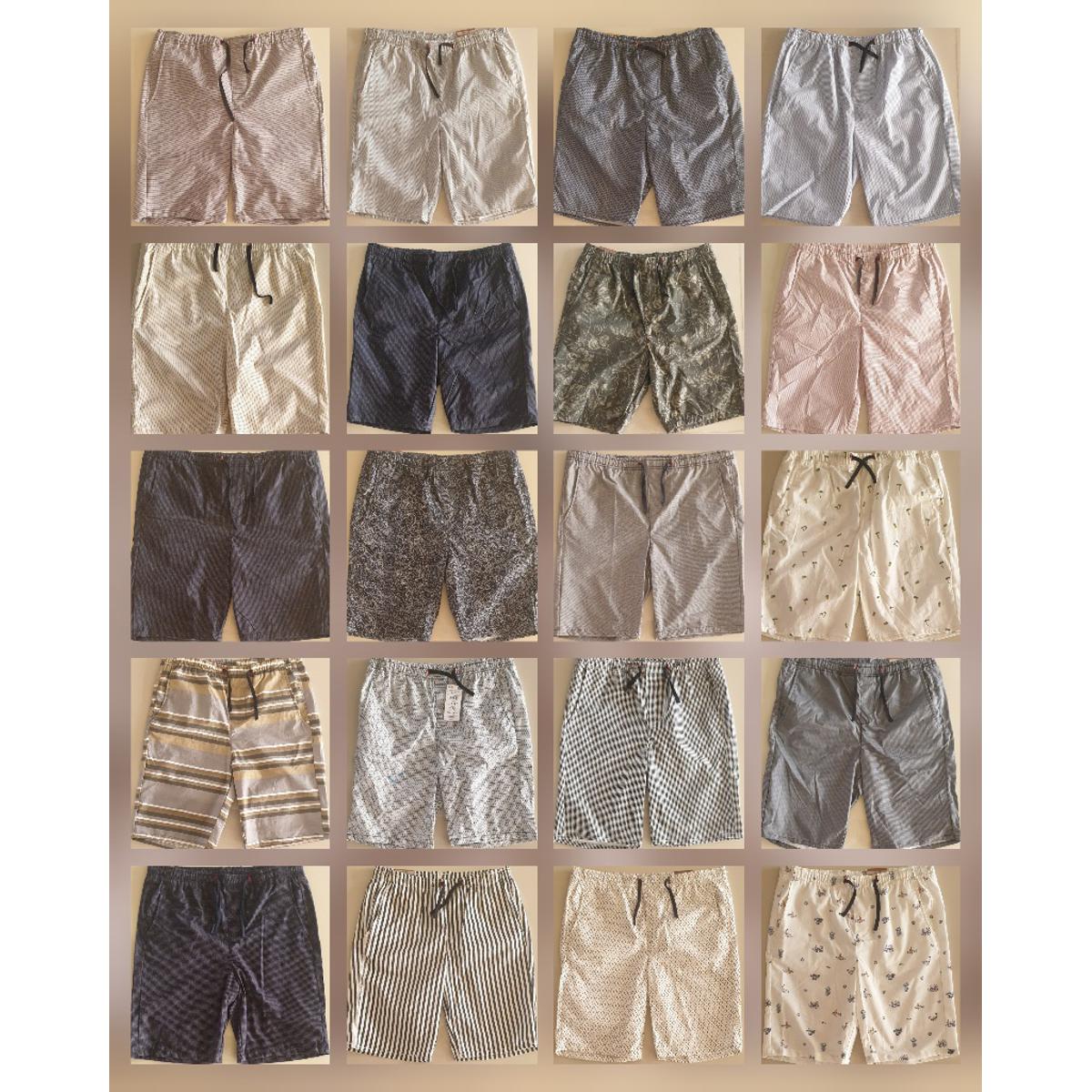 Pack of 3 (random) Cotton Summer Shorts For men