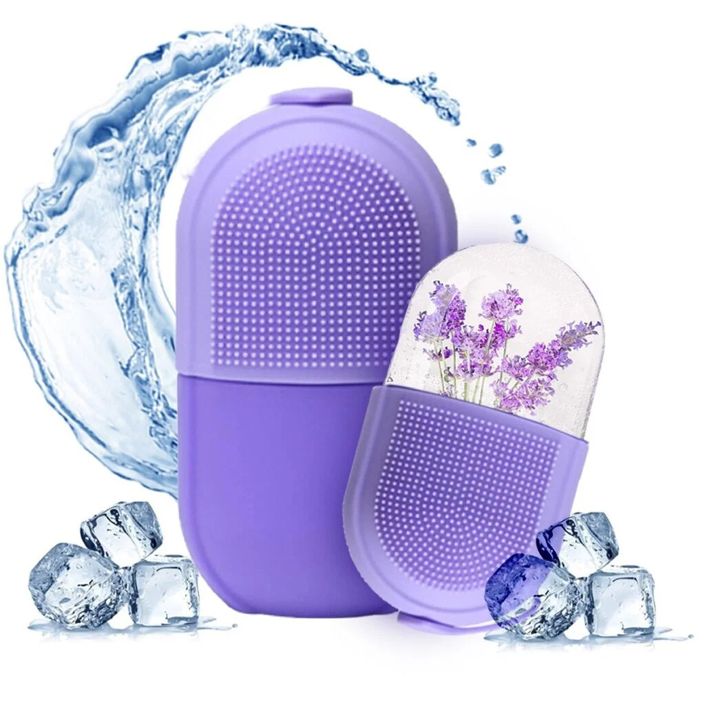 Ice Facial Roller Skin Care Beauty Lifting Contouring Tools Ice Cube Trays Ice Globe Balls Face Massager Skin Care Tool
