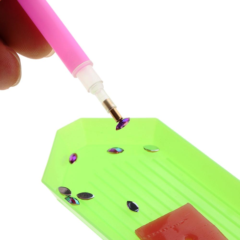 3PCS/Set Rhinestones Picker Professional Nail Art Manicure Tools