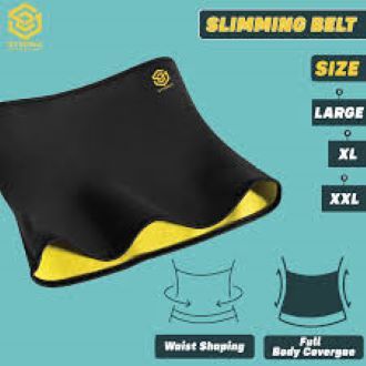 Unisex Slimming Belt for Targeting Belly Fat and Back Pain - Ideal for Home and Gym Workouts