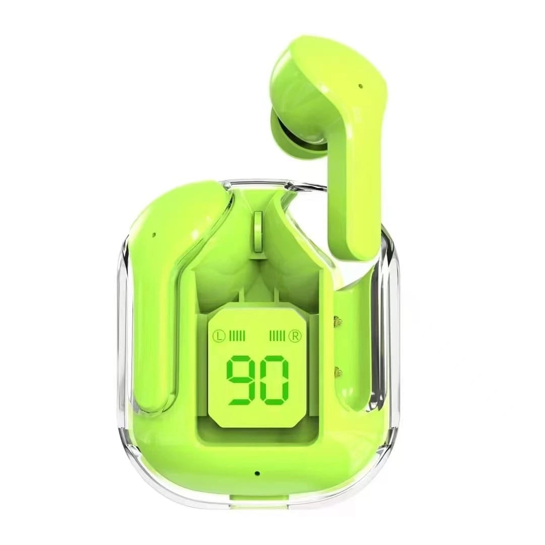Air31 Earbuds Wireless Crystal Transparent Bluetooth 5.3 Air 31 Ear Buds Wireless Headset price in Pakistan