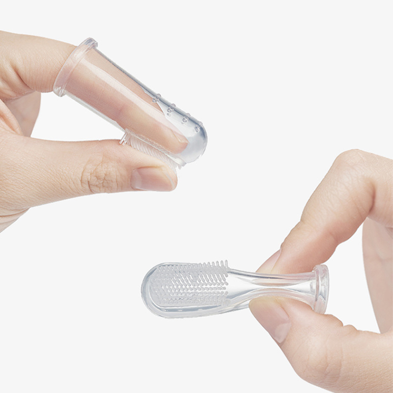 Baby Finger Toothbrush Silicon Toothbrush Children Teeth Clear Soft Silicone Infant Tooth Brush Rubber Cleaning Baby Brush