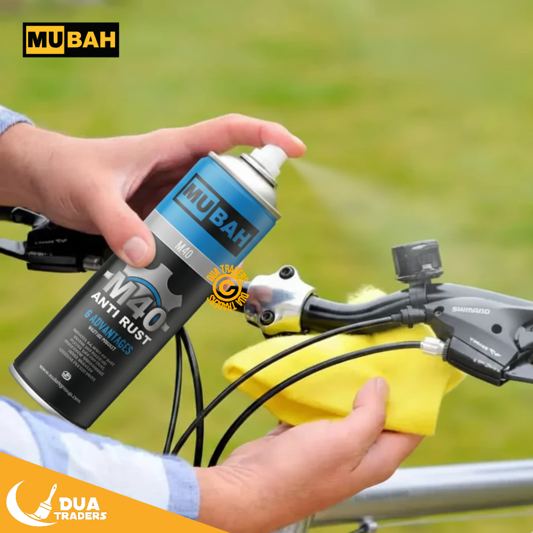 MUBAH M40 High-Quality Anti-Rust and Lubricant Spray - Metal Protection Solution