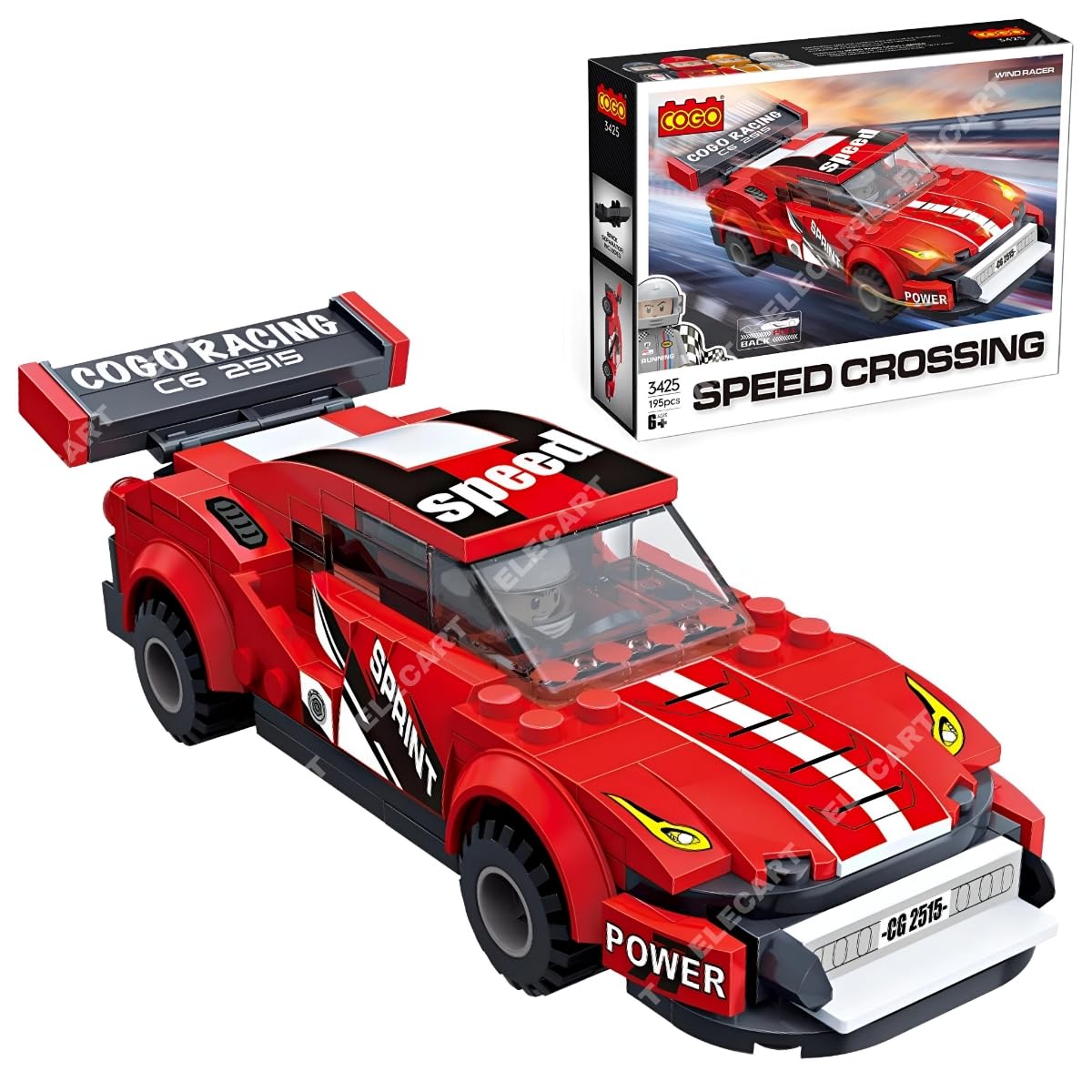 Original Lego Building Blocks Speed Racing Car Shaped Lego Sets For Kids Learning Educational DIY Toys Creative Mind Lego Blocks For Kids