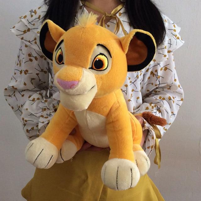 Simba Sitting Plush Toy – The Lion King Movie Inspired Soft Stuffed Lion Doll for Kids