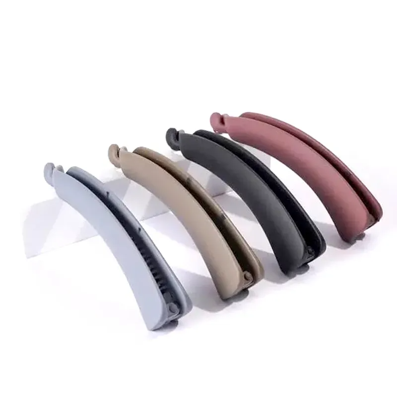 4 pcs - Banana Hair Clip Classic Clincher Combs fish tail Holder clip for women girls Stylish