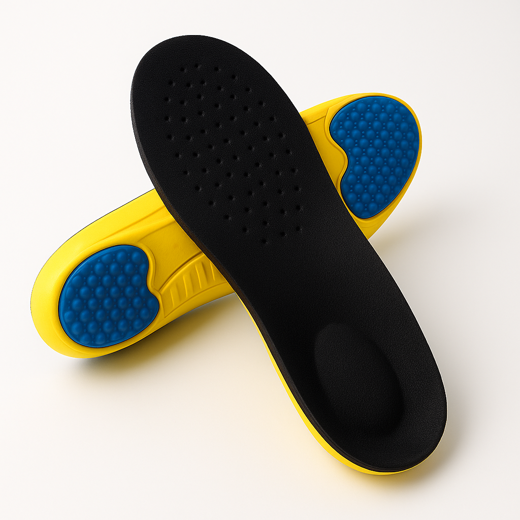 Black Camel Men’s Orthopedic Shoe Insoles Arch Support Medicated Summer PU Foam Sneaker Inner Soles for Flat Feet Comfort Multi color
