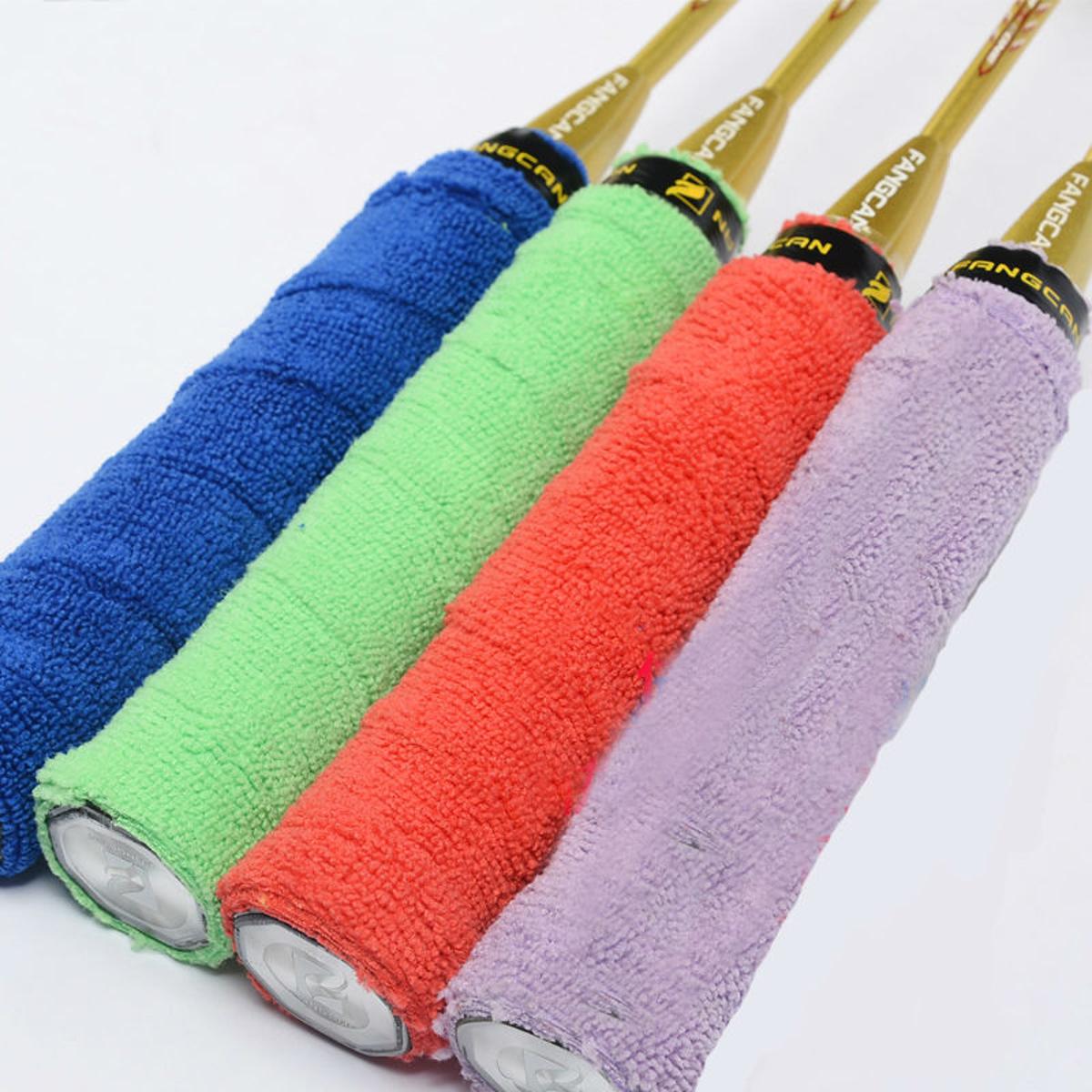 Towel Badminton racket Grip(PACK OF TWO)