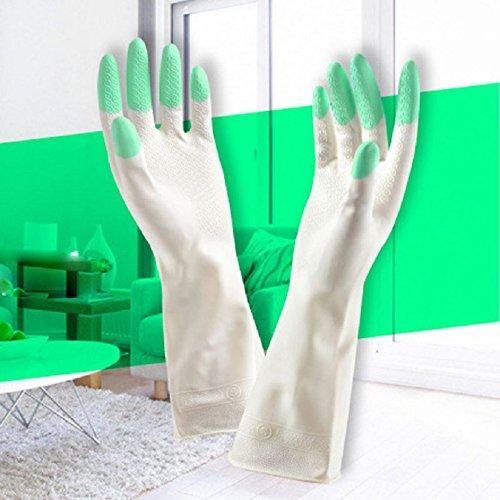 green dish gloves
