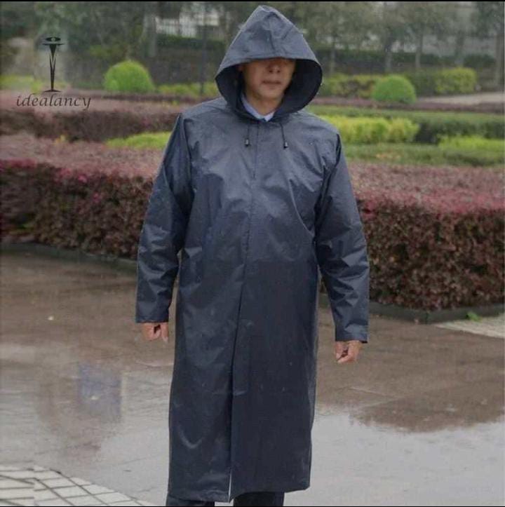 New Fashion Waterproof Raincoat Barsati Men Women Adults Outdoor Long Rain Coat Hooded Coats For Travel Climbing Cycling with Cap & Zip