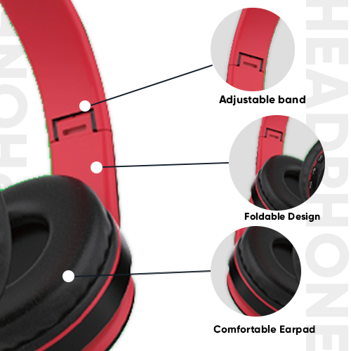 W-83 Wireless Headphones Stereo Gaming Headphone Foldable Bluetooth HiFi Earphone 5.0 With Microphone