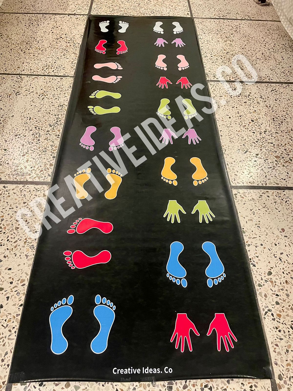 kids play mat Large children brain and physical activity water proof 6ft x 2ft