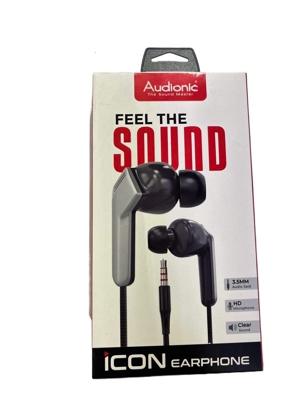Icon Earphone | Hi-Fi Earphone Clear Treble Extra Bass Wired Stereo Handsfree With HD Mic | Wired hand free with 3.5 mm jack | premium quality earphones | High Quality Earphones,best price in pakistan