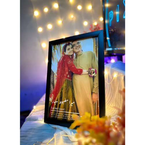 custom 1 picture frame for some one Special, customize gift for husbad , friends, Sister, brother, & Parents , for Daughter ,customize Gift , Special Gift ever