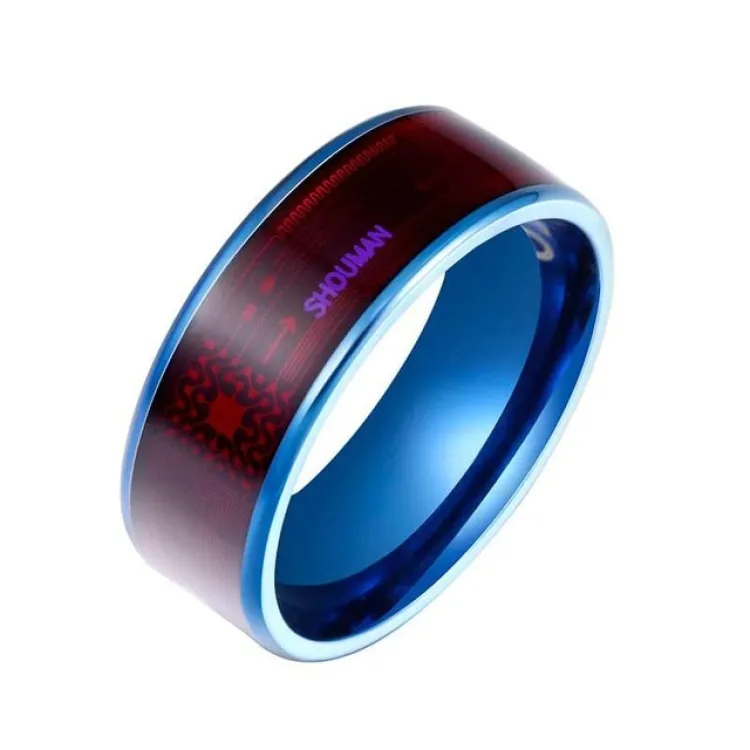 Fashion Men's Ring Magic Wear NFC Smart Ring Finger Digital Ring