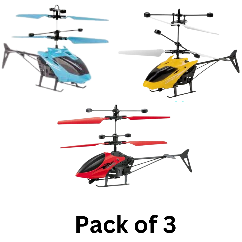 Hand Sensor Induction Helicopter | USB Rechargeable | Flying Toy for Kids & Adults | Automatic Obstacle Avoidance | Durable & Safe | Sensor Control Drone | LED Light | High-Quality Material | Indoor & Outdoor Fun | Best Gift for Boys & Girls