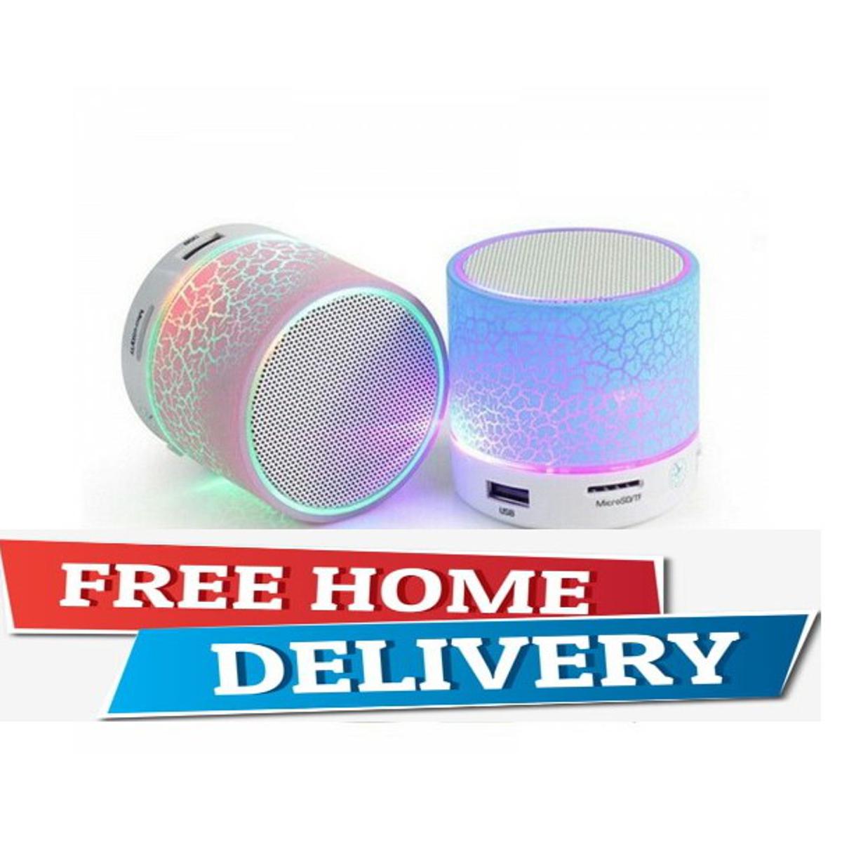 Bluetooth Mini Speaker With Bluetooth , Usb , Aux , Wireless Fm , Memory Card - Multicolor With Multidesign price in Pakistan