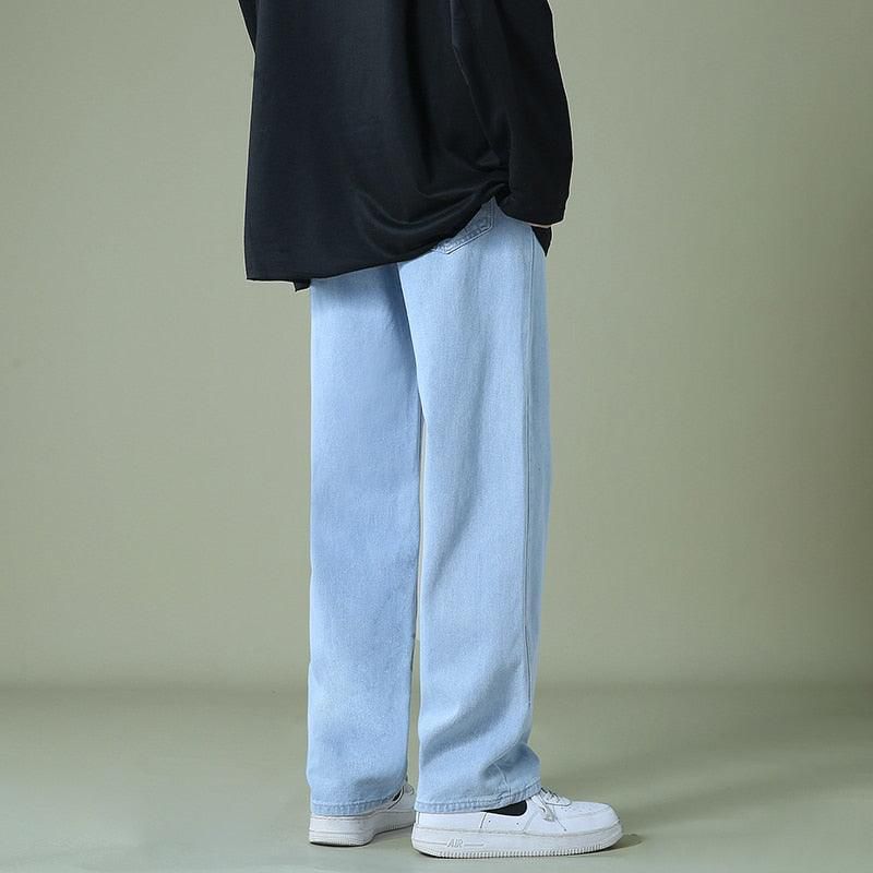 Highwaist Wide Leg Baggy Style Jeans/Denim For Male/Boys/Men - Fashion Trendy Jeans Baggy Wide Leg