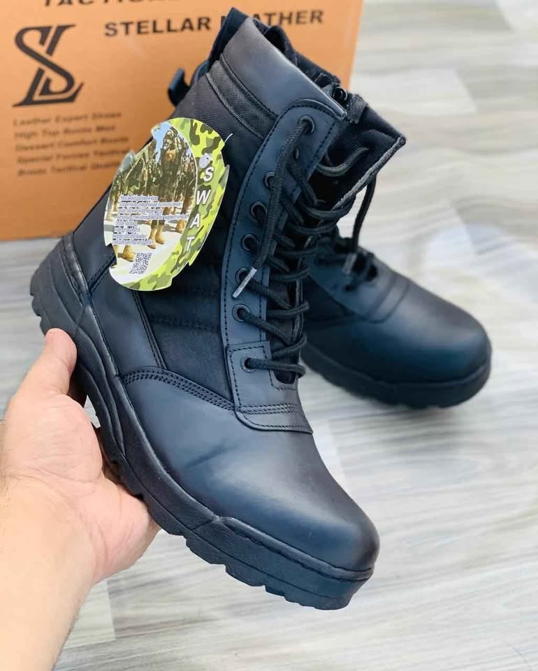 Long Combat Outdoor Hiking Winter Light Non-slip Men Desert Ankle Long Shoes Boots