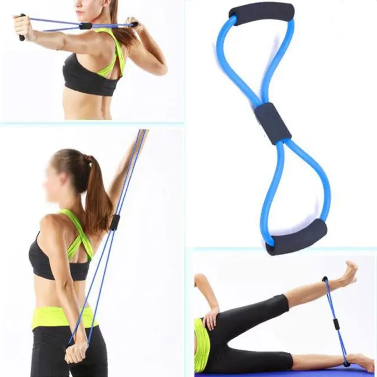 Fitness Gym Workout Body Building Chest Expander Strap Yoga