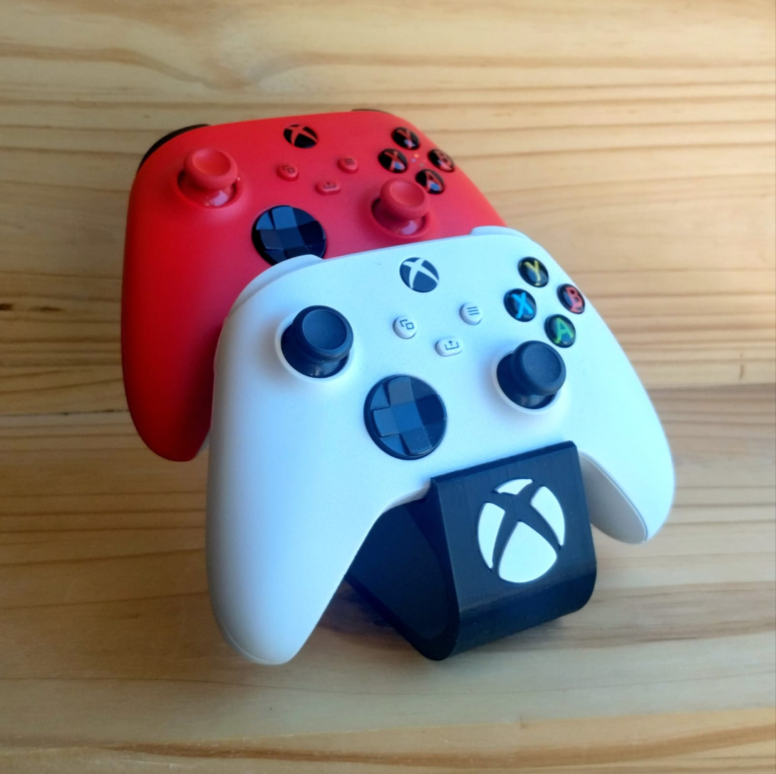 PS5 / Nintendo Switch & Xbox Controller Stand | Controller Holder with Logo | Gaming Display Stand | Dual Stand