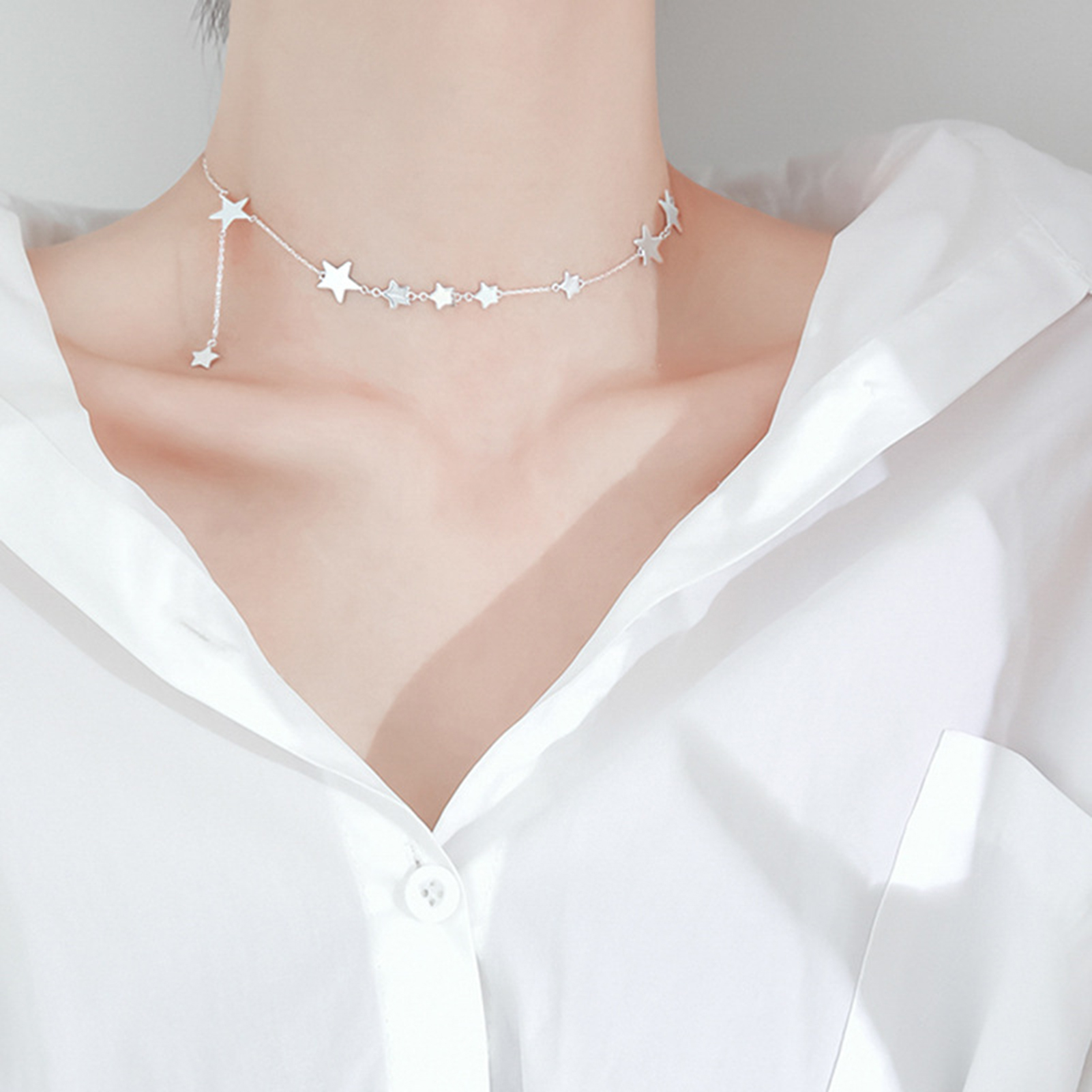 Necklace Electroplated Electroplated 