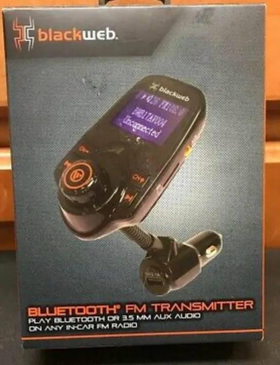 Blackweb BWB17AV004 Car Bluetooth FM Transmitter for sale online