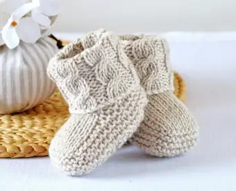 woolen booties for babies