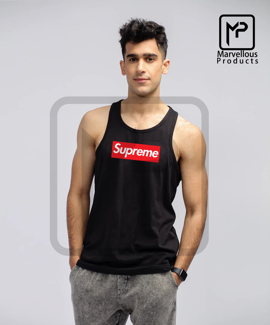Supreme Basic Tank Tops for Men - Beach Workout Muscle Mens Tank Top -  Marvellous Products