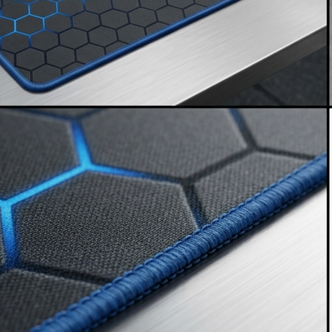 Large Gaming Mouse Pad XL Waterproof Anti-Slip Mousepad for PC Laptop, Full Desk Mat for Gamers & Office Use (Black) by Panorama