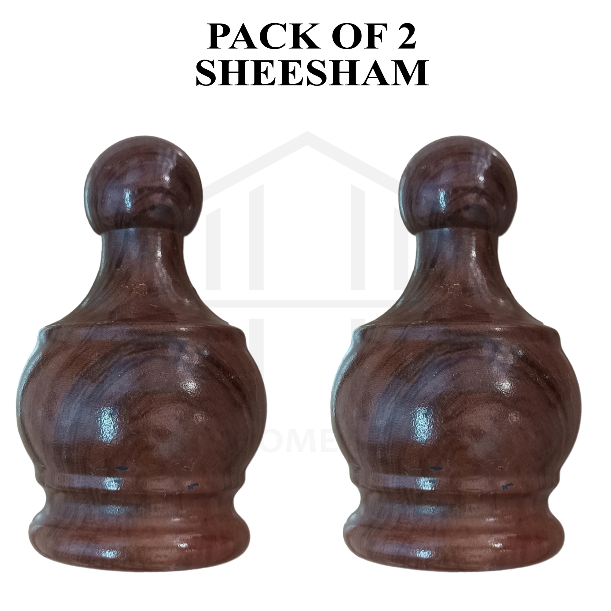 Curtain Rod End Stoppers, Durable Fiber unbreakable material end stoppers ,Minimalist Design