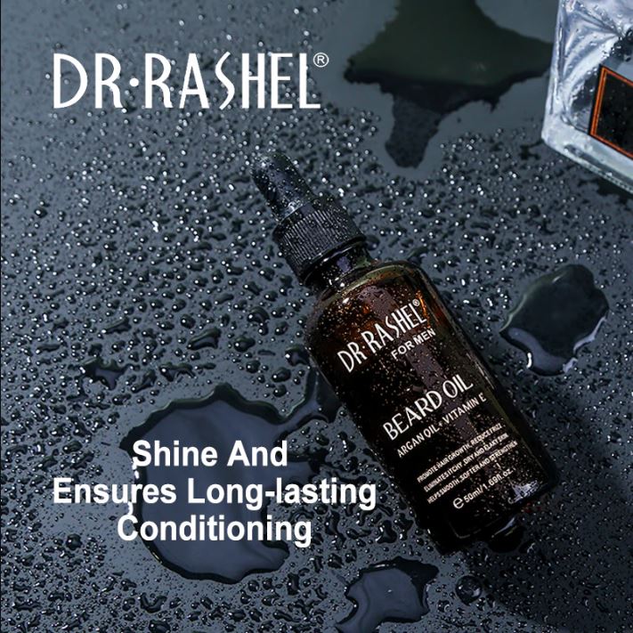 DR.Rashel Argan Beard Hair Growth Oil For Men DRL- 1409