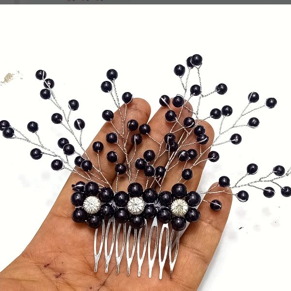 Flower Rhinestone Wedding Headband Hair Accessory Ribbon and Rhinestone For Women and Girls