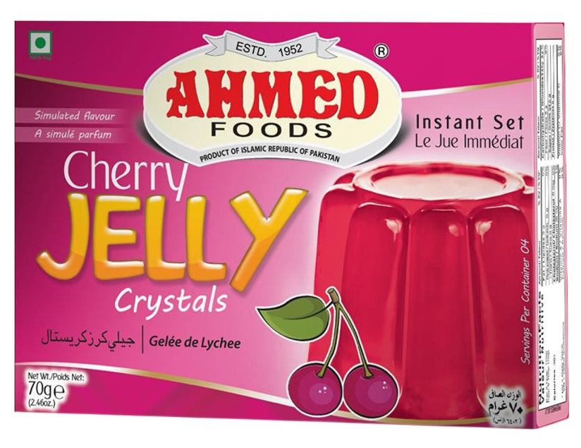 Ahmed Cherry Crystal Jelly 70g