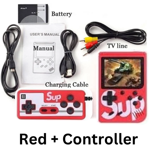 SUP Controller Game Box Plus Console 400 in 1 Retro Video Games For Kids Handheld Game PAD Gamebox Connects with LCD / TV