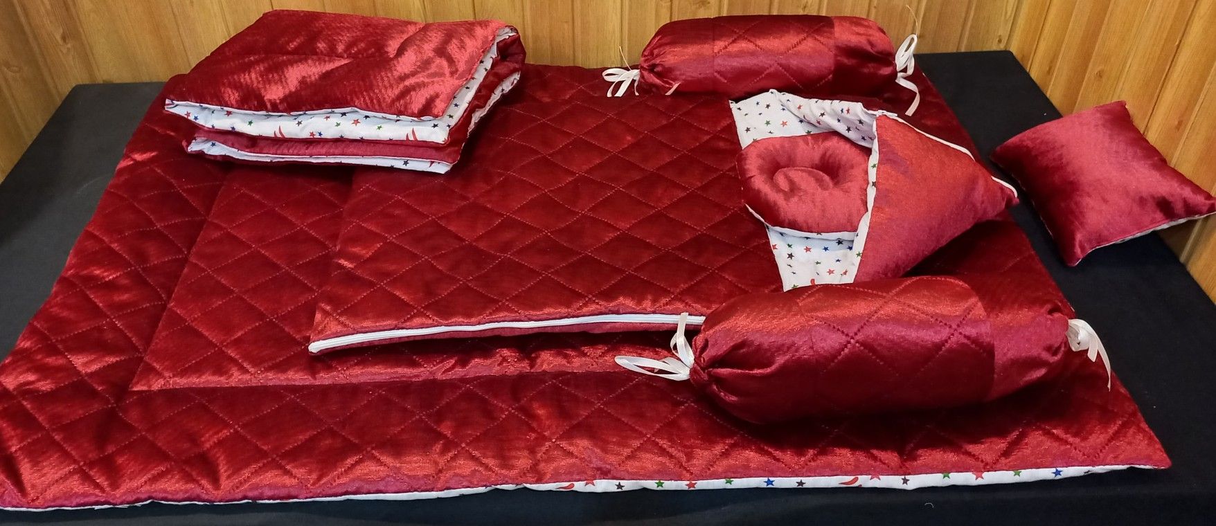 Baby Accessories Baby Nest Wrapper 7 Pcs Velvet Baby Care with Elegant