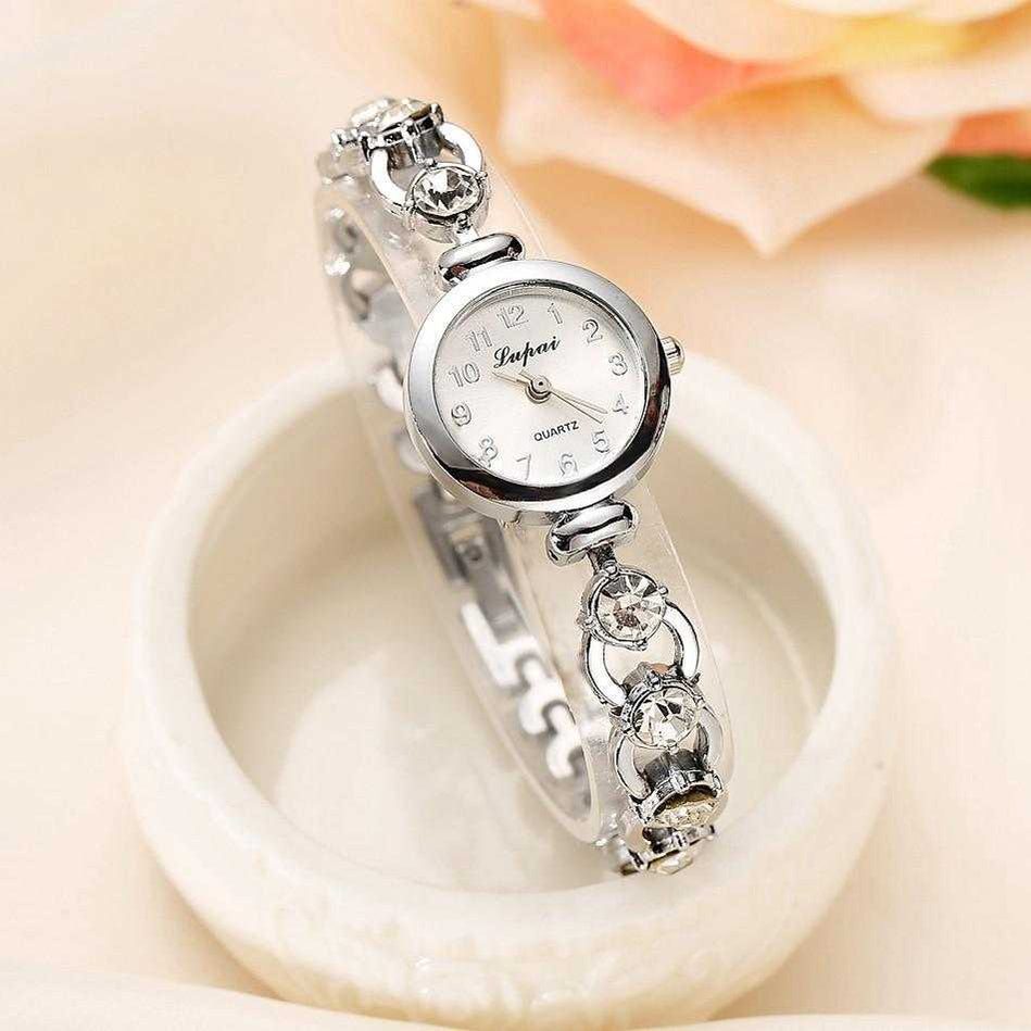 Bracelet watch for women stainless steel Quartz wrist watch