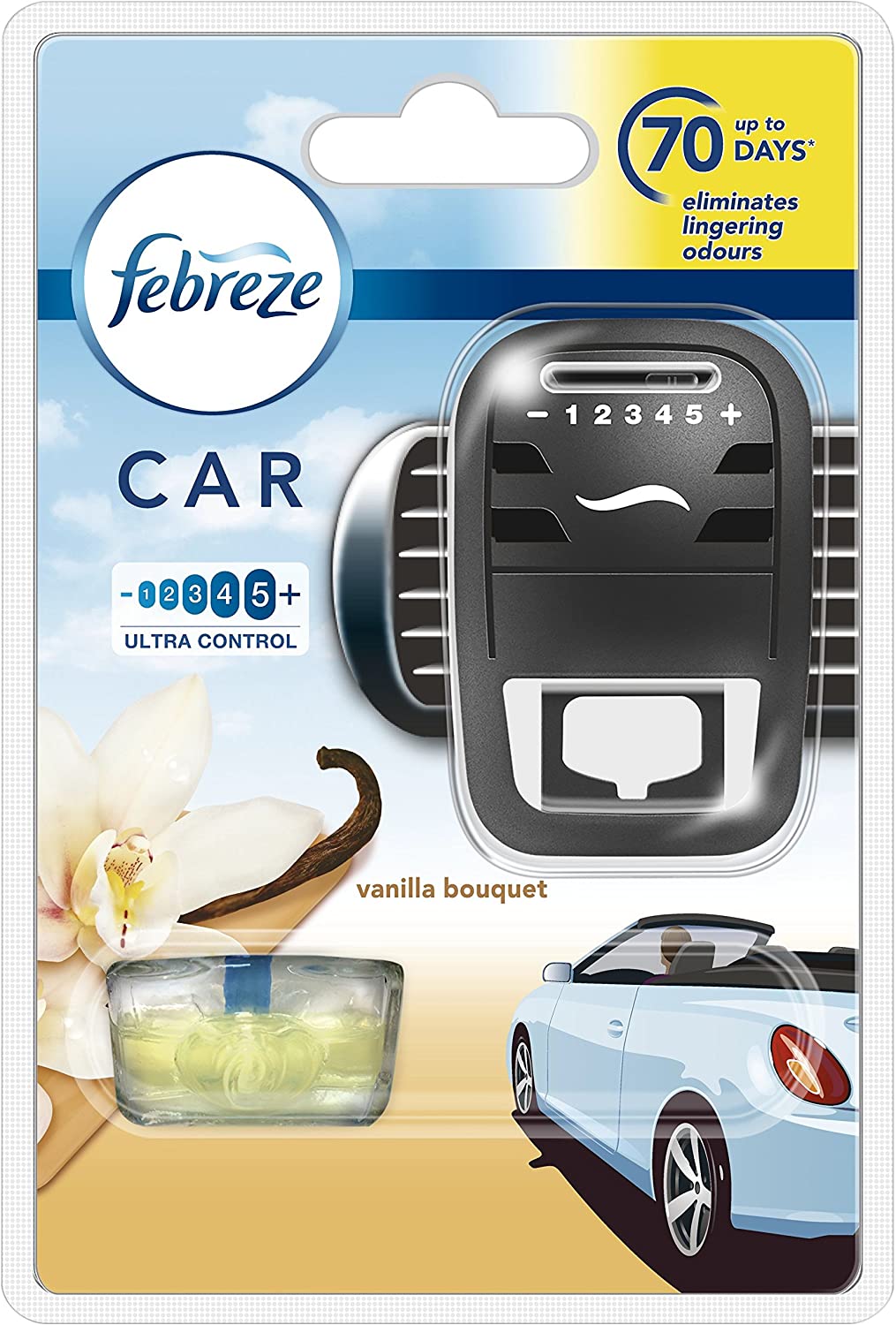 febreze car air freshener vanilla