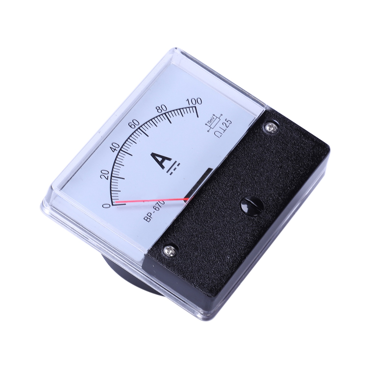 DC 100A Analog Panel Ampere Current Counter Ammeter Meter 670 Daraz.pk