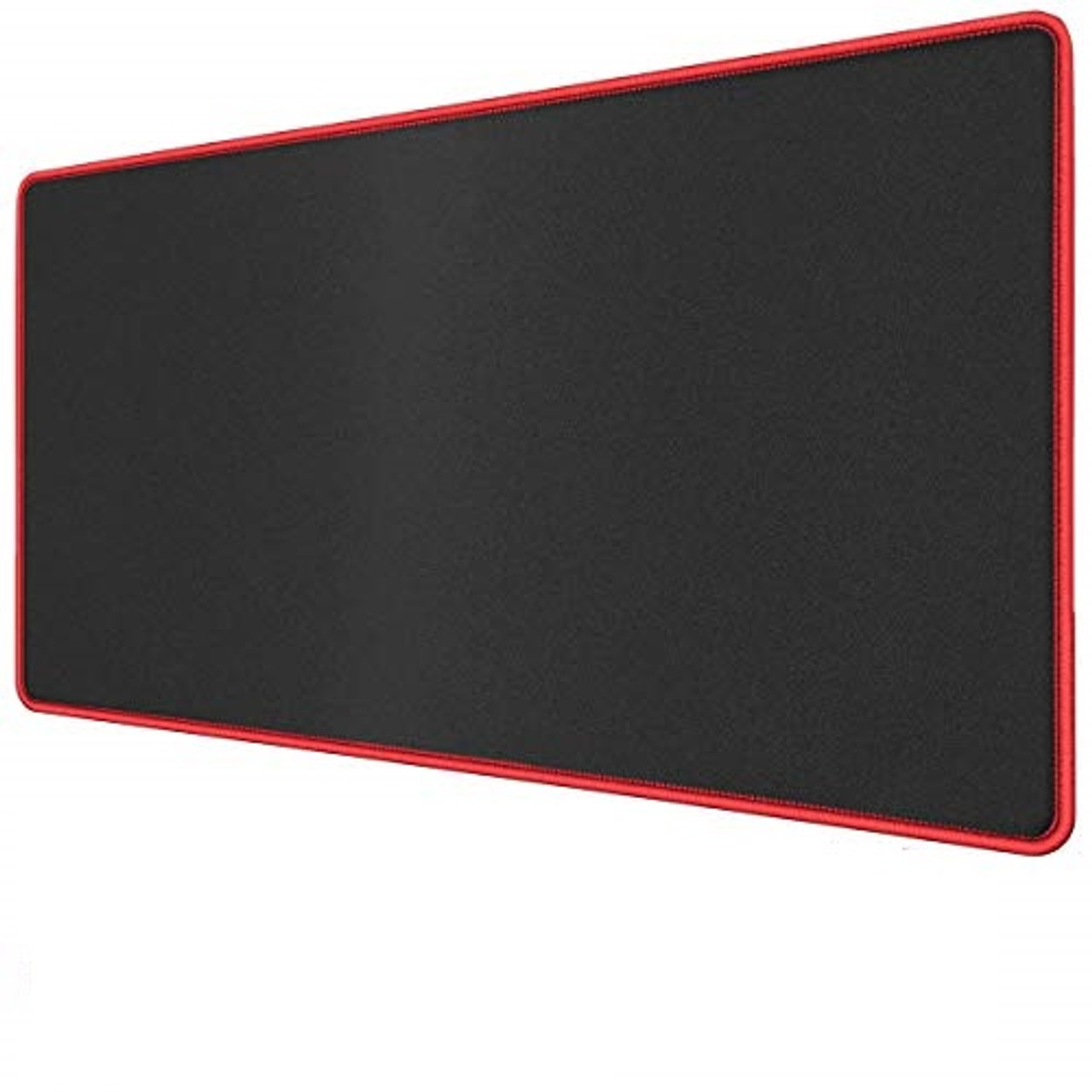 Black Color Gaming Mouse Pad with Red outline Mat Rubber Lock Edge