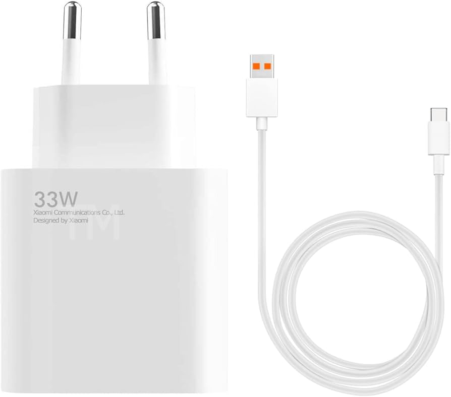Original 33W Turbo Charger For Xiaomi & Redmi | Quick Charge with USB-A QC 3.0 Support | Universal Fast Wall Adapter + Cable For Smartphones, Tablets And Gadgets | Fast Charger For Poco X3 NFC F2 Pro Mi 10t 5g Redmi K40 K30 Note 9 10 11 Pad 5